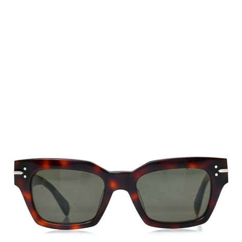 celine sunglasses cl 41070 s|Celine CL41070/S Geometric 05L/1E Sunglasses in Tortoiseshell .